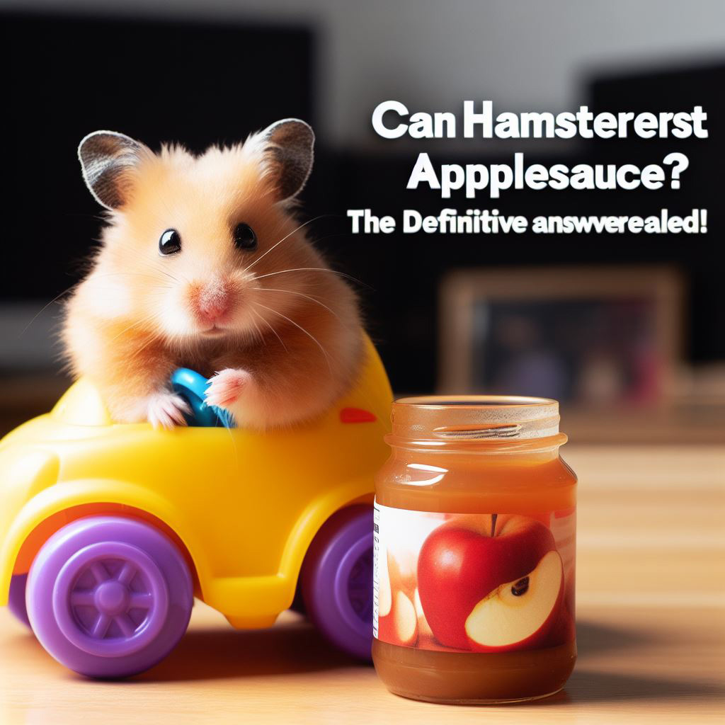 Can Hamsters Have Applesauce? Exploring the Applesauce Dilemma: What's Best for Your Hamster