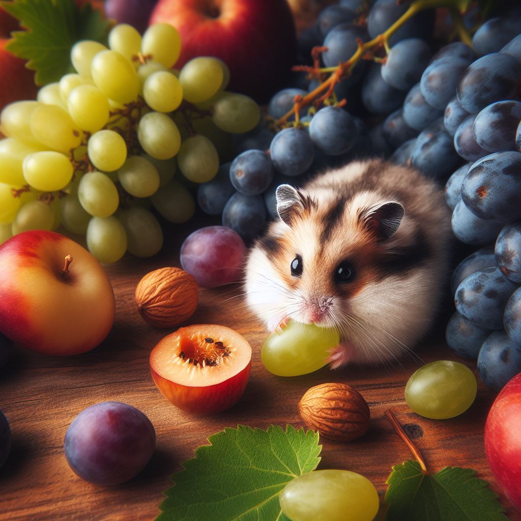 How Much Grapes Can You Give a Hamster?