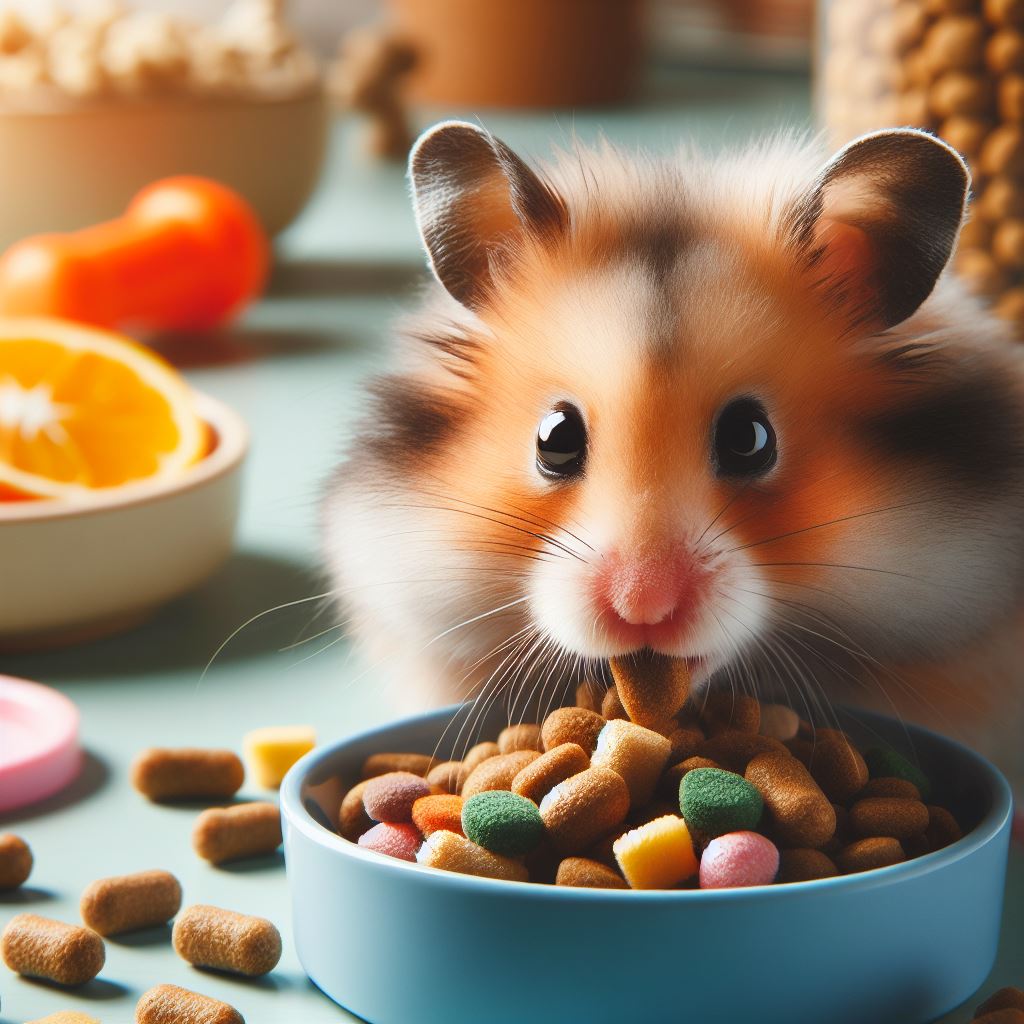 How much Dog Food can you give a hamster?